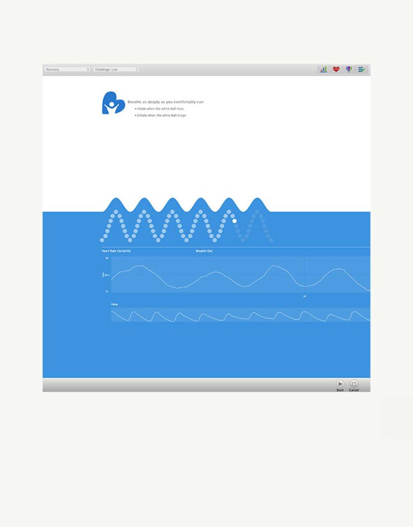 Biofeedback HRV investigacion emWave Pro Plus Update