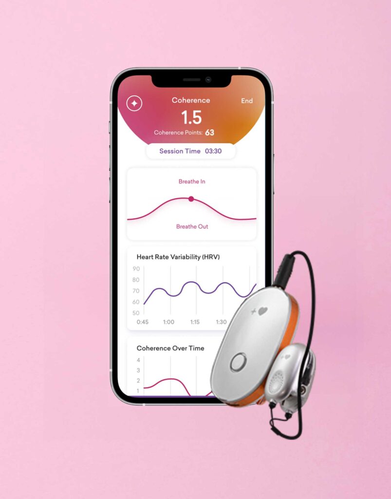 Biofeedback HRV portatil Inner Balance Heartmath